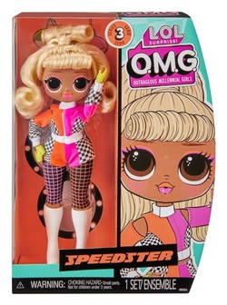 L.O.L. OMG HOS DOLL S3 - Speedster - lev uke 49 Speedster - L.O.L