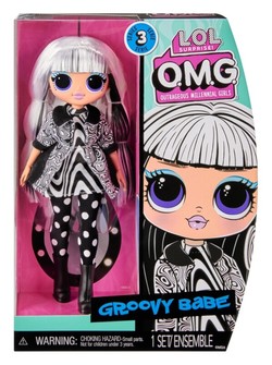 L.O.L. OMG HOS DOLL S3  - groovy babe - lev uke 49 Groovy babe - L.O.L