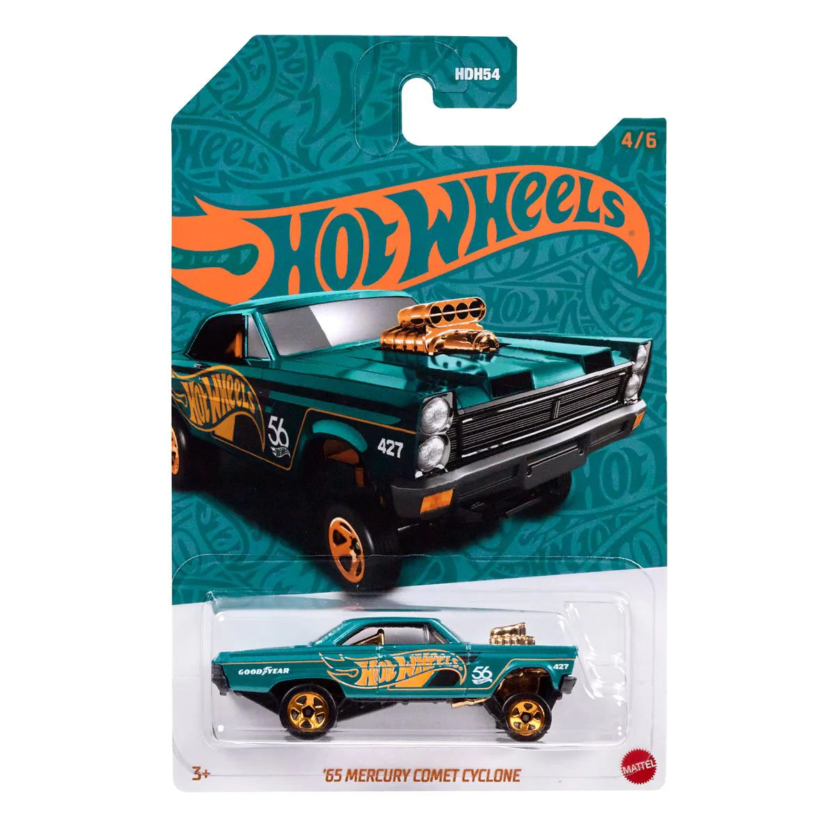 Hot Wheels 1:64 - 65 Mercury comet cyclone 65 mercury comet cyclone - Hot Wheels