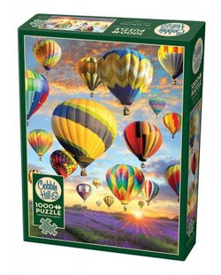 Cobble Hill puslespill 1000 Hot air Balloons 1000 biter - Cobble Hill