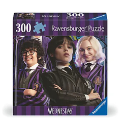 Ravensburger puslespill 300 Wednesday Outlasts are in 300 biter - Ravensburger