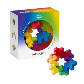 Plus-Plus HEXEL (Spectrum) - fidget toy Spectrum - Salg