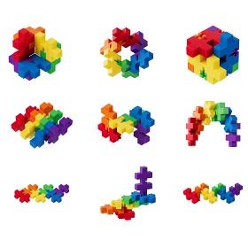 Plus-Plus HEXEL (Spectrum) - fidget toy Spectrum - Salg