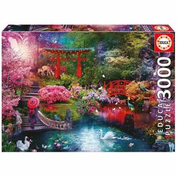 Educa puslespill 3000 Japanese Garden  3000 biyer - Educa