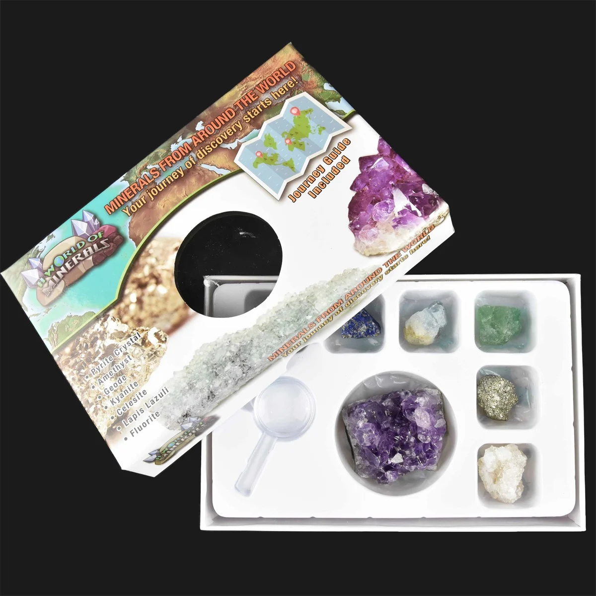 MINERALS AROUND THE WORLD 2-6cm Minerals around the world - Småvarer