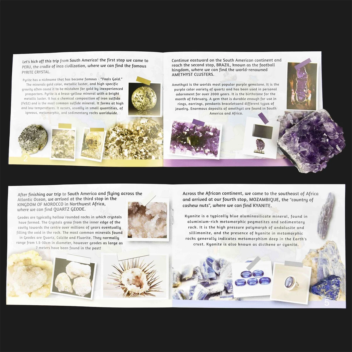 MINERALS AROUND THE WORLD 2-6cm Minerals around the world - Småvarer