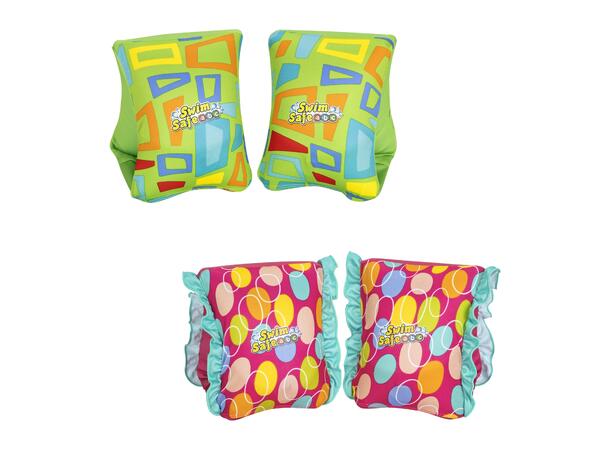 ARMRINGER - EKSTRA MYKE 1-3 ÅR - 2 ASS. Rosa - Uteleiker