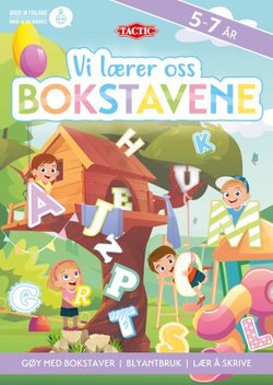 Vi lærer oss bokstavene Bokstavene - Bøker