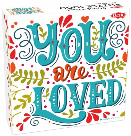 Puslespell You are loved 1000b you are loved  - Tactic