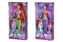 SL Mermaid Twins 2 ass  Lilla - Anlily