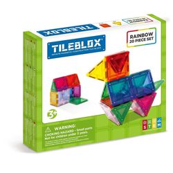 Tileblox Rainbow 20 pcs set Tileblox Rainbow - Hobby