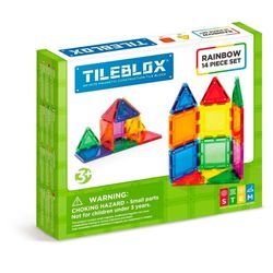 Tileblox Rainbow 14 pcs set Tileblox Rainbow - Hobby