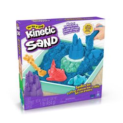 Kinetic Sand Sandbox Set Blå - Kinetic sand