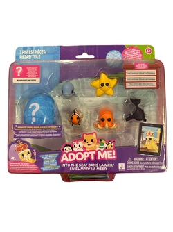 Adopt Me Pets 5 CM 6-Pack - Into the sea Into the sea - Leiker
