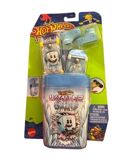 Hot Wheels Skate Gum Container 2-Pack Winter Grind Winter Grind - Hot Wheels