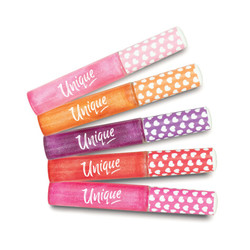 UNIQUE BOUTIQUE LIPGLOSS SET sminke - Unique boutique