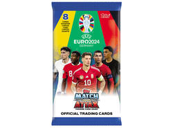 Match Attax Euro 2024 Booster pakke - fotballkort - levering i april 1 booster - Småvarer