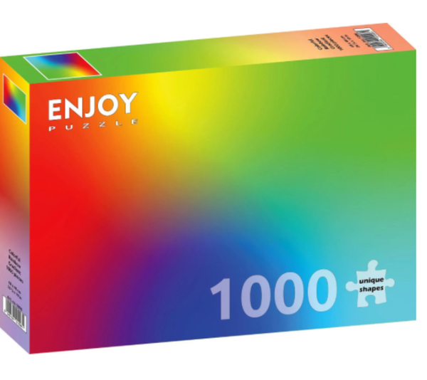 Enjoy puslespill 1000 Colorful Rainbow Gradient 1000 bitar - Enjoy puzzle
