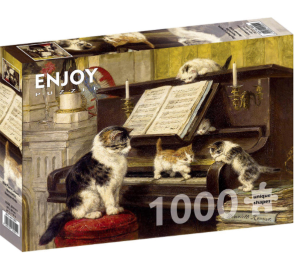 Enjoy puslespill 1000 The Piano Lesson - levering i Mai 1000 biter - Enjoy puzzle
