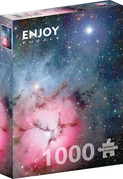 Enjoy puslespill 1000 The Trifid Nebula - levering i Mai 1000 biter - Enjoy puzzle