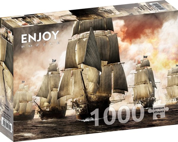 Enjoy puslespill 1000 Pirates Victory 1000 biter - Enjoy puzzle