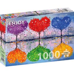 Enjoy puslespill 1000 Mutual Love - levering i Mai 1000 biter - Enjoy puzzle