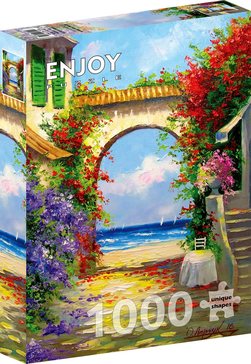 Enjoy puslespill 1000 At the Sea Shore 1000 biter - Enjoy puzzle