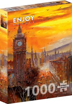 Enjoy puslespill 1000 London Evening - levering i Mai 1000 biter - Enjoy puzzle