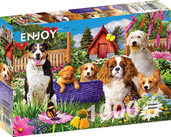 Enjoy puslespill 1000 Puppy Patch 1000 biter - Enjoy puzzle
