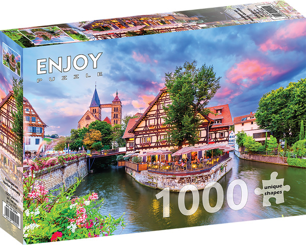 Enjoy puslespill 1000 Esslingen am Neckar, Germany 1000 biter - Enjoy puzzle