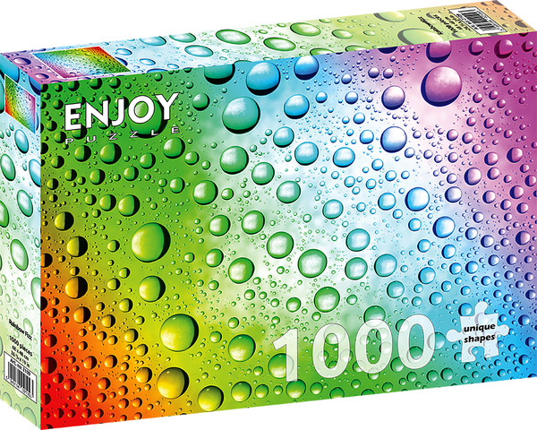 Enjoy puslespill 1000 Rainbow Fizz - levering i Mai 1000 bitar - Enjoy puzzle