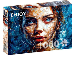 Enjoy puslespill 1000 Icy Gaze 1000 biter - Enjoy puzzle