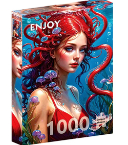 Enjoy puslespill 1000 Ginger Mermaid - levering i Mai 1000 biter - Enjoy puzzle