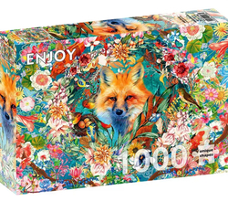 Enjoy puslespill 1000 Miss Foxy  1000 biter - Enjoy puzzle