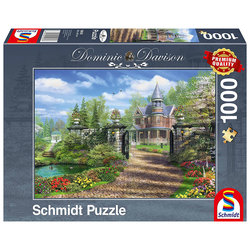 Schmidt puslespill 1000 Davison: Idyllic Country Estate  1000 biter - Schmidt