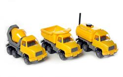 3-Pack Fordon -Tankbil, Lastbil, Betongbil - EDU Tankbil, Lastbil, betongbil - Uteleiker
