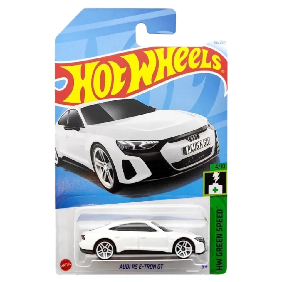 Hot Wheels 1:64 - Audi RS E-tron GT - HW Green Speed Audi RS E-tron gt - Hot Wheels