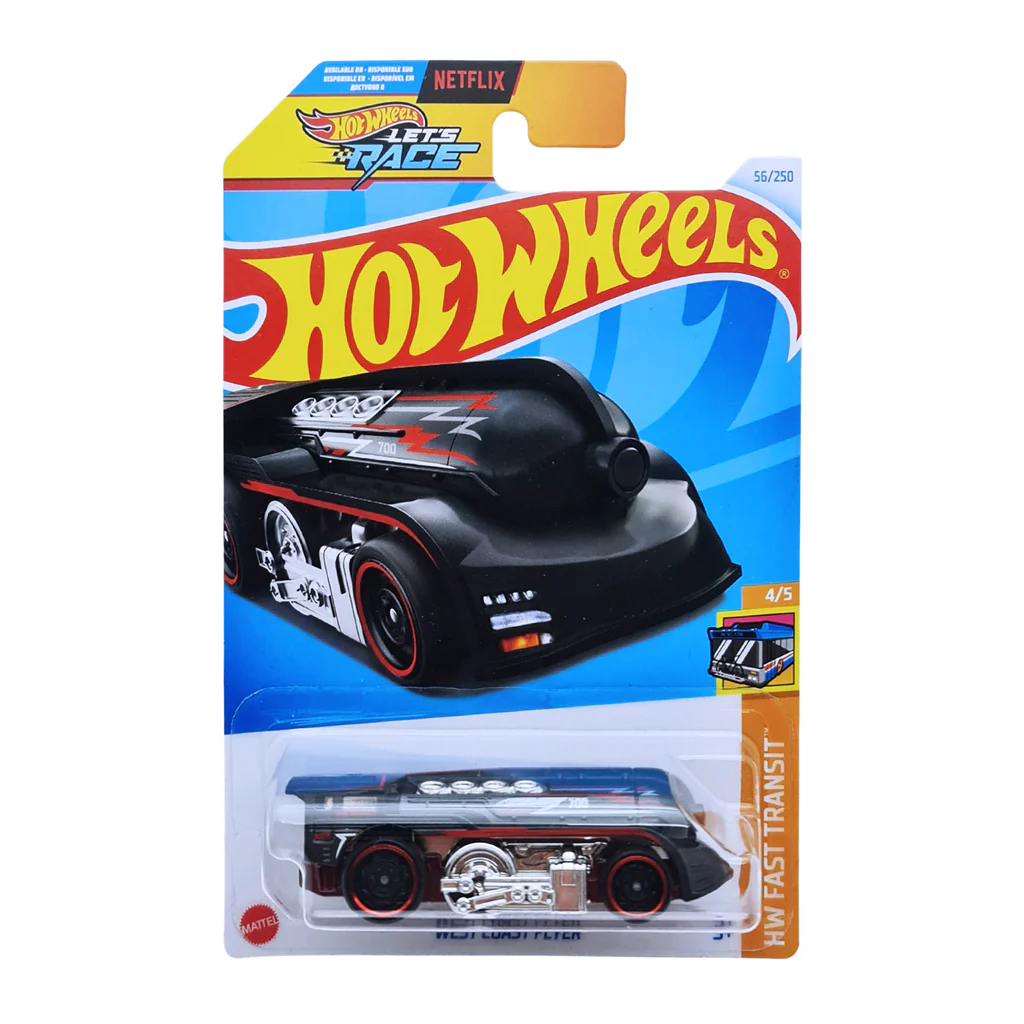 Hot Wheels 1:64 - West Coast Flyer - HW Fast Transit West Coast Flyer - Hot Wheels