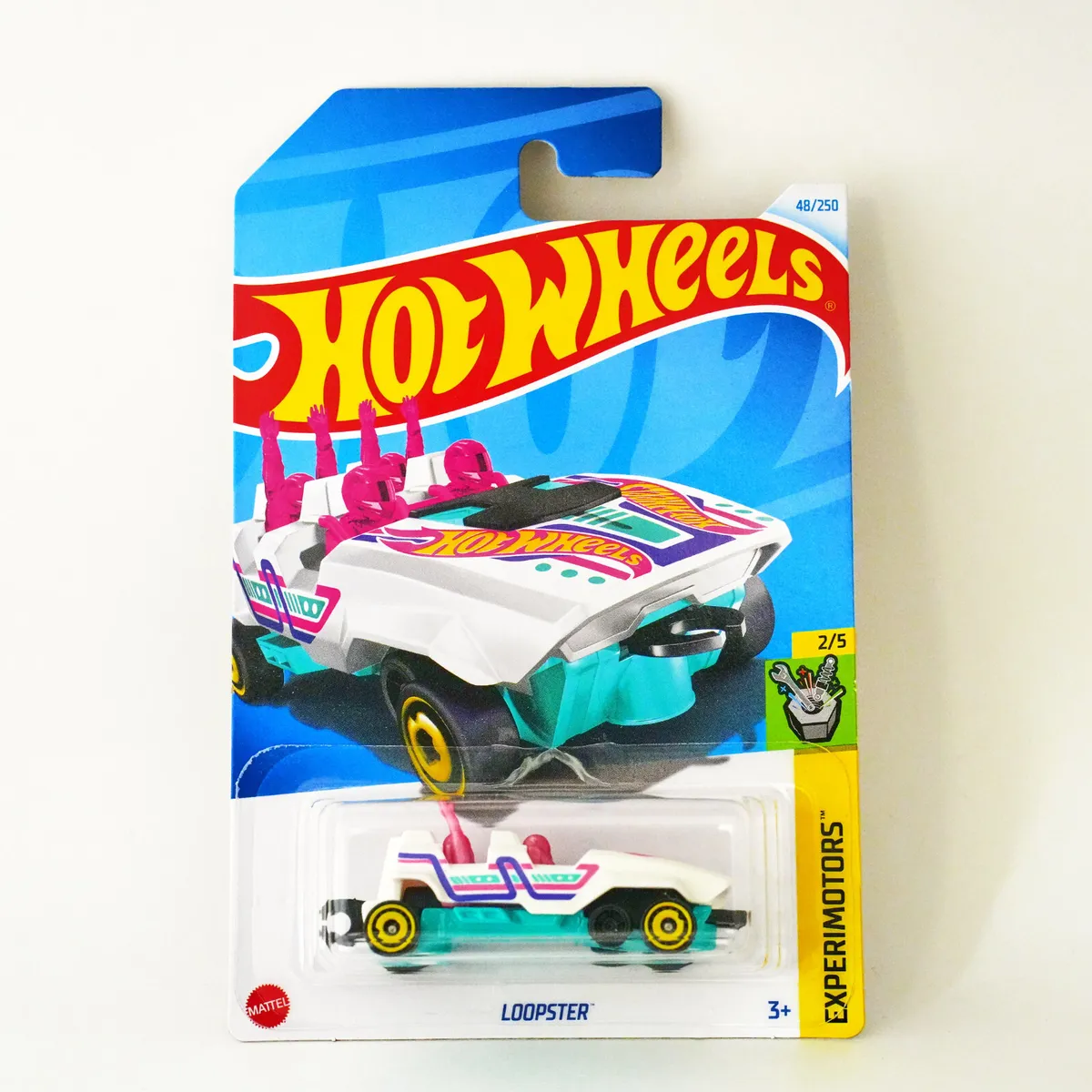 Hot Wheels 1:64 - Loopster - Experimotors Loopster - Hot Wheels