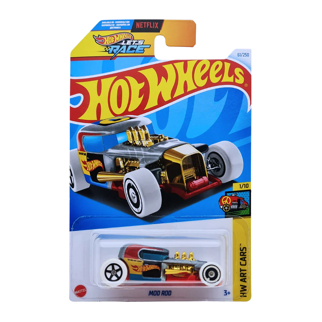Hot Wheels 1:64 - Mod Rod - HW Art Cars Mod Rod - Hot Wheels
