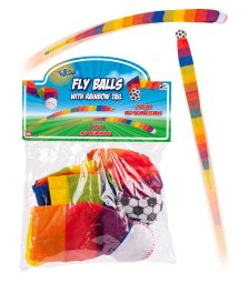 4KIDS 2 FLYBALLS M/ RAINBOW Regnbue - Uteleiker