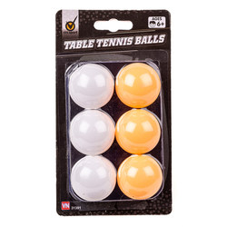 Vini Bordtennisball 6 stk. Bordtennis ball - Uteleiker