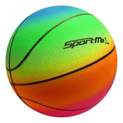BASKETBALL SPORTME 22CM MULTICOLOR Multicolor - Uteleiker