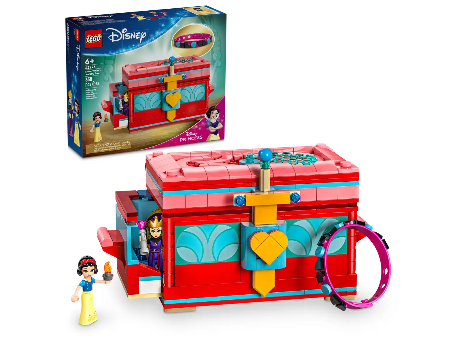 LEGO 43276 Snøhvits smykkeskrin 43276 - Lego disney