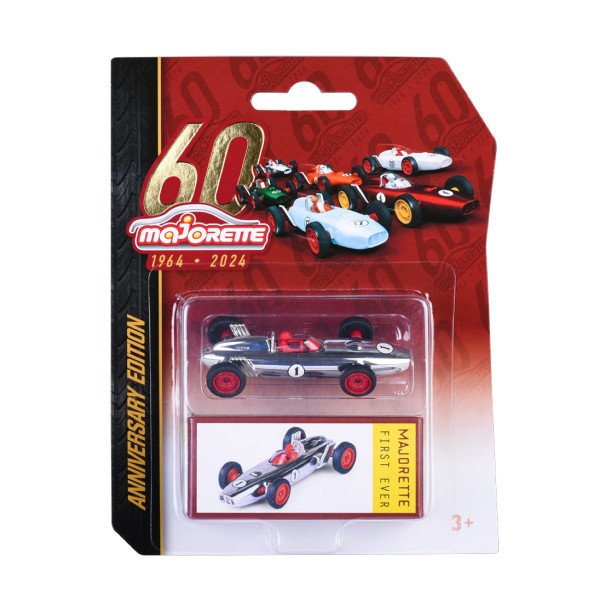 Majorette Anniversary Edition First Ever, 6-asst. Sølv (1) - Majorette