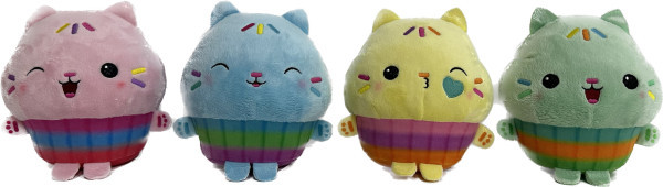 Universal - Cakey Expression (25cm,4ass) Gul - Leiker