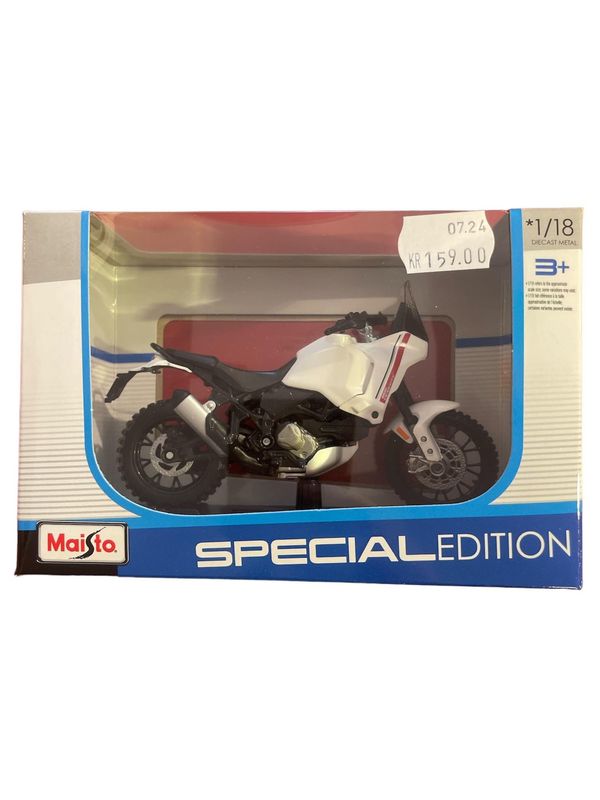 MAISTO 1:18 MOTORSYKKEL DUCATI DESERT X - Maisto