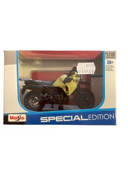 MAISTO 1:18 MOTORSYKKEL KAWASAKI KLR 650 - Maisto