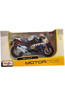 MAISTO 1:12 MOTORBIKE ASSORTMENT BMW S 1000 RR - Maisto