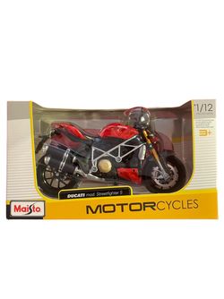 MAISTO 1:12 MOTORBIKE ASSORTMENT DUCATI MOD STREETFIGHTER S - Maisto
